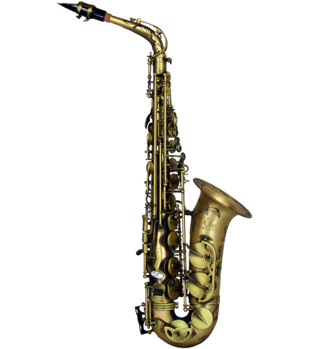 LA Sax Big Lip Series -X- Alto Saxophone - Vintage Matte